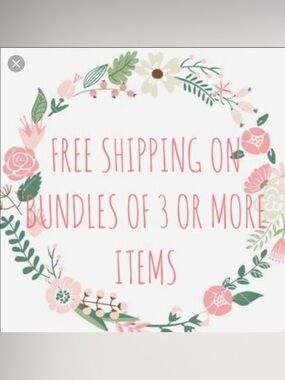Free Shipping on All Bundles of 3 or More!!